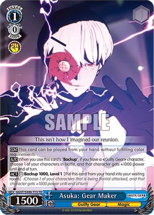 Asuka: Gear Maker (GGST/SX06-T15 TD) - Guilty Gear -Strive-