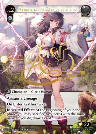 Arisanna, Master Alchemist (CSR) (005B) (ALC1E) (005B) - Alchemical Revolution Foil