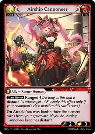 Airship Cannoneer (093) - Alchemical Revolution Foil