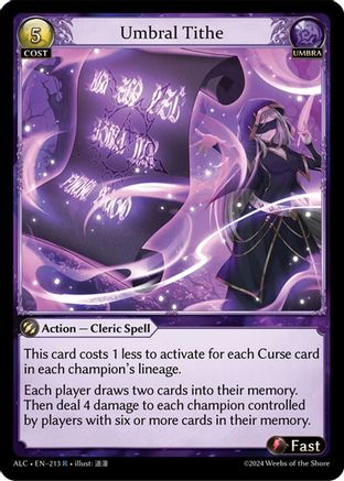 Umbral Tithe (213) - Alchemical Revolution