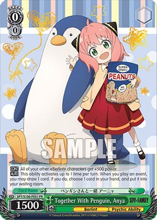 Together With Penguin, Anya (SPY/S106-PE01  PR) - SPY x FAMILY
