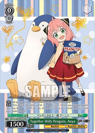 Together With Penguin, Anya (Foil) (SPY/S106-PE01S PR) - SPY x FAMILY