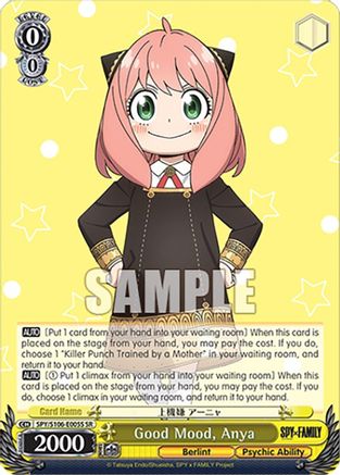 Good Mood, Anya (SR) (SPY/S106-E005S SR) - SPY x FAMILY