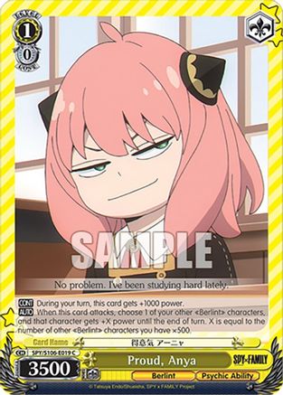 Proud, Anya (SPY/S106-E019 C) - SPY x FAMILY