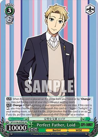 Perfect Father, Loid (SR) (SPY/S106-E034 SR) - SPY x FAMILY
