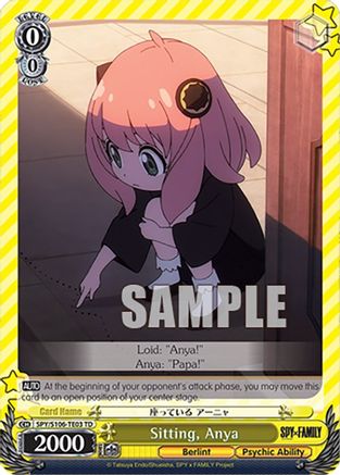 Sitting, Anya (SPY/S106-TE03 TD) - SPY x FAMILY