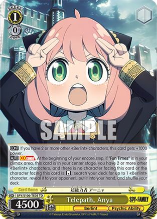 Telepath, Anya (SPY/S106-TE05 TD) - SPY x FAMILY