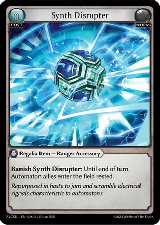 Synth Disrupter (028) - Alchemical Revolution Starter Decks Foil