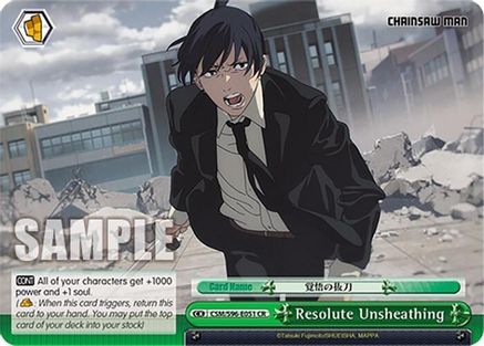 Resolute Unsheathing (CSM/S96-E051 CR) - Chainsaw Man