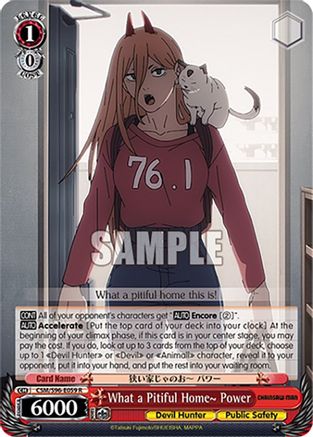 What a Pitiful Home~ Power (CSM/S96-E059 R) - Chainsaw Man