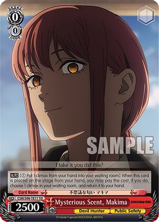 Mysterious Scent, Makima (CSM/S96-TE11 TD) - Chainsaw Man