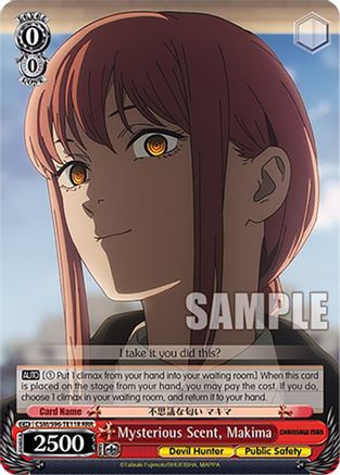 Mysterious Scent, Makima (RRR) (CSM/S96-TE11R RRR) - Chainsaw Man