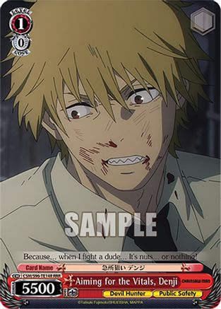 Aiming for the Vitals, Denji (RRR) (CSM/S96-TE14R RRR) - Chainsaw Man
