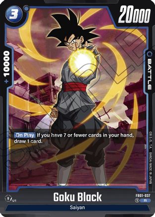 Goku Black - FB01-037 (FB01-037) - Awakened Pulse Holofoil