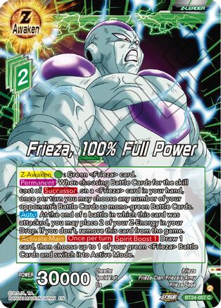 Frieza, 100% Full Power (BT24-057) - Beyond Generations