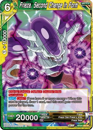 Frieza, Second Change in Form (BT24-136) - Beyond Generations