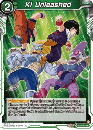 Ki Unleashed (BT24-078) - Beyond Generations Foil