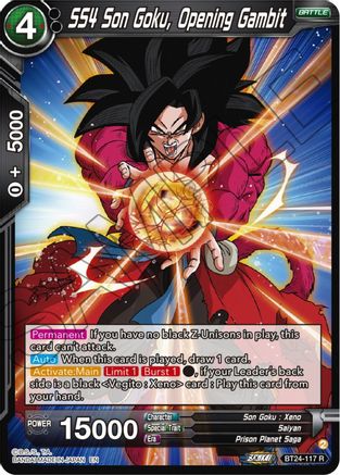 SS4 Son Goku, Opening Gambit (BT24-117) - Beyond Generations