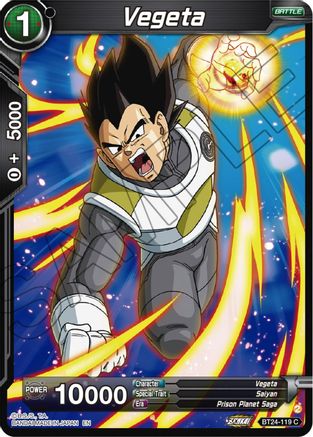 Vegeta (BT24-119) - Beyond Generations Foil