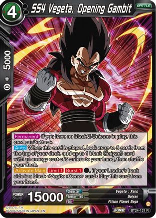 SS4 Vegeta, Opening Gambit (BT24-121) - Beyond Generations