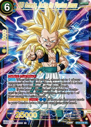 SS3 Gotenks, Facing the Phantom Demon (BT24-038) - Beyond Generations Foil