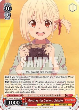 Meeting Her Savior, Chisato (LRC/W105-E053 C) - Lycoris Recoil