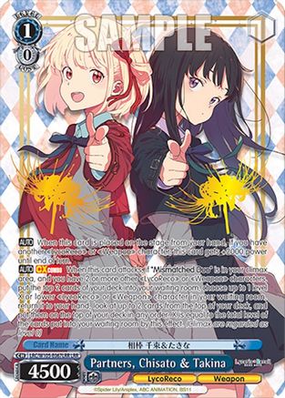 Partners, Chisato & Takina (LRR) (LRC/W105-E067LRR LRR) - Lycoris Recoil