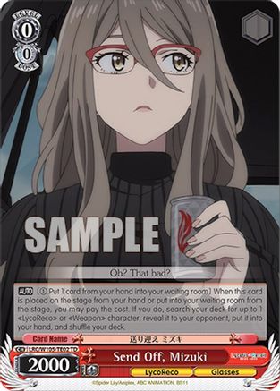 Send Off, Mizuki (LRC/W105-TE02 TD) - Lycoris Recoil