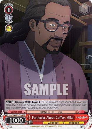 Particular About Coffee, Mika (LRC/W105-TE05 TD) - Lycoris Recoil