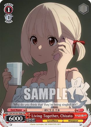 Living Together, Chisato (LRC/W105-TE06 TD) - Lycoris Recoil