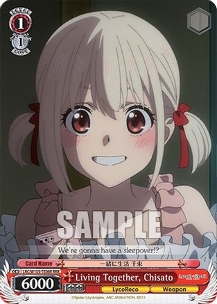 Living Together, Chisato (RRR) (LRC/W105-TE06R RRR) - Lycoris Recoil