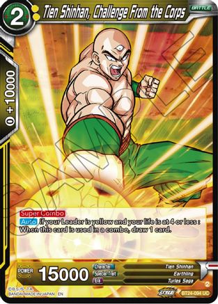Tien Shinhan, Challenge From the Corps (BT24-094) - Beyond Generations