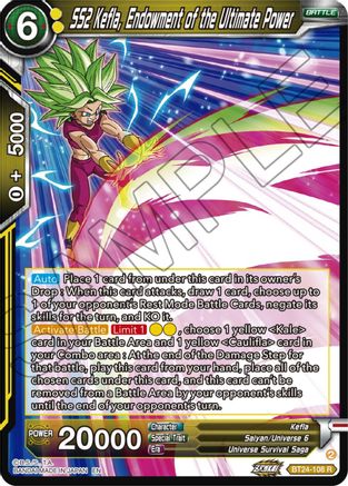 SS2 Kefla, Endowment of the Ultimate Power (BT24-108) - Beyond Generations