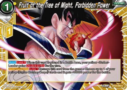 Fruit of the Tree of Might, Forbidden Power (BT24-085) - Beyond Generations Foil