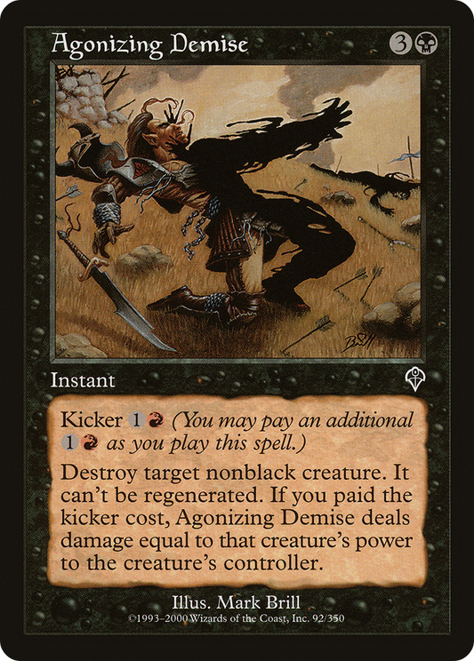 Agonizing Demise (INV-092) - Invasion Foil