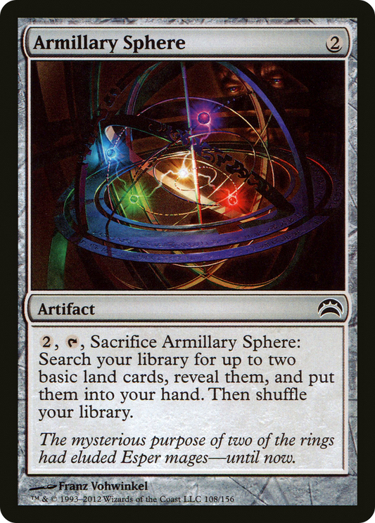 Armillary Sphere (PC2-108) - Planechase 2012 Foil