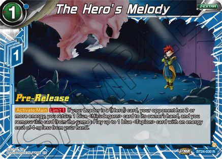The Hero's Melody (BT24-030) - Beyond Generations PreRelease Cards Foil