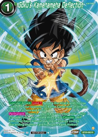 Goku's Kamehameha Deflection (Premium Alt-Art Card Set 2024 Vol.1) (BT20-082) - Promotion Cards Foil