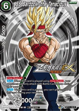 SS Bardock, the Tenacious (Event Pack 14) (BT11-132) - Promotion Cards Foil