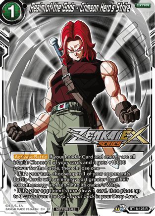 Realm of the Gods - Crimson Hero's Strike (Event Pack 14) (BT16-125) - Promotion Cards Foil