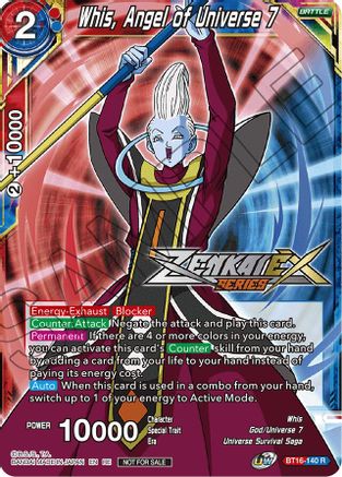 Whis, Angel of Universe 7 (Event Pack 14) (BT16-140) - Promotion Cards Foil