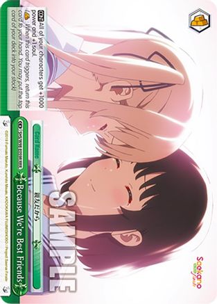 Because We're Best Friends (RRR) (SHS/W98-E059R RRR) - Saekano the Movie: Finale