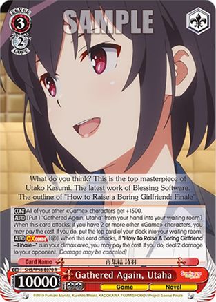 Gathered Again, Utaha (SHS/W98-E070 R) - Saekano the Movie: Finale