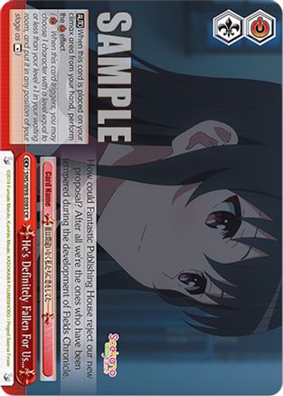 He's Definitely Fallen For Us (SHS/W98-E083 CR) - Saekano the Movie: Finale