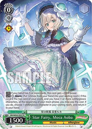 Star Fairy, Moca Aoba (BD/WE42-E031 N) - BanG Dream! Girls Band Party! Countdown Collection Premium Booster