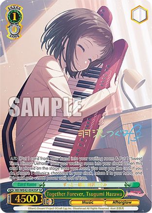 Together Forever, Tsugumi Hazawa (SP) (BD/WE42-E043SP SP) - BanG Dream! Girls Band Party! Countdown Collection Premium Booster