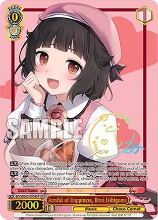 Armful of Happiness, Rimi Ushigome (SP) (BD/WE42-E054SP SP) - BanG Dream! Girls Band Party! Countdown Collection Premium Booster