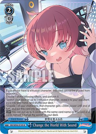 Change the World With Sound (BD/WE42-E105 N) - BanG Dream! Girls Band Party! Countdown Collection Premium Booster