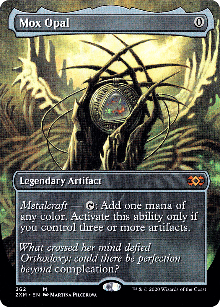 Mox Opal (Borderless) (2XM-362) - Double Masters (Borderless)
