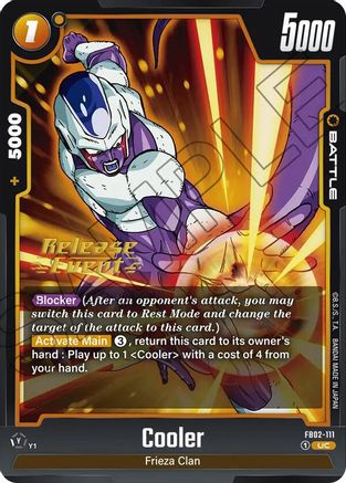 Cooler (FB02-111) - Blazing Aura Release Event Cards